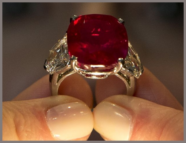 15.99-Carat 'Jubilee Ruby' Sets U.S. Record for the Most Expensive Colored  Gemstone Ever Sold at Auction