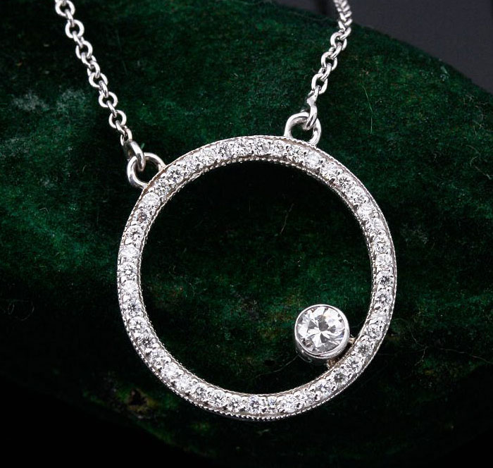 Diamond Eternity Necklace